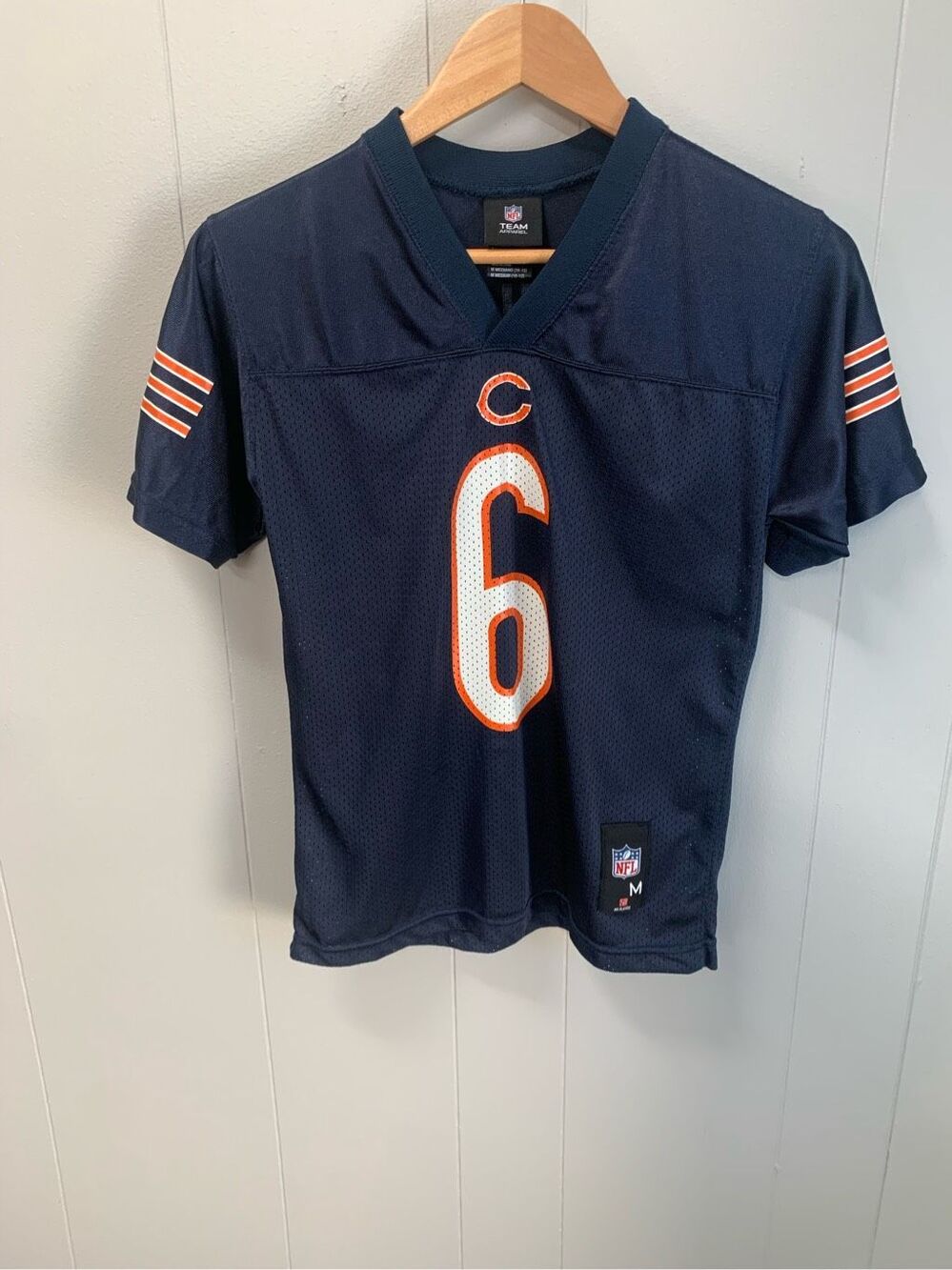 Youth NFL Chicago Bears Jersey Jay Cutler #6 Size M (10-12)